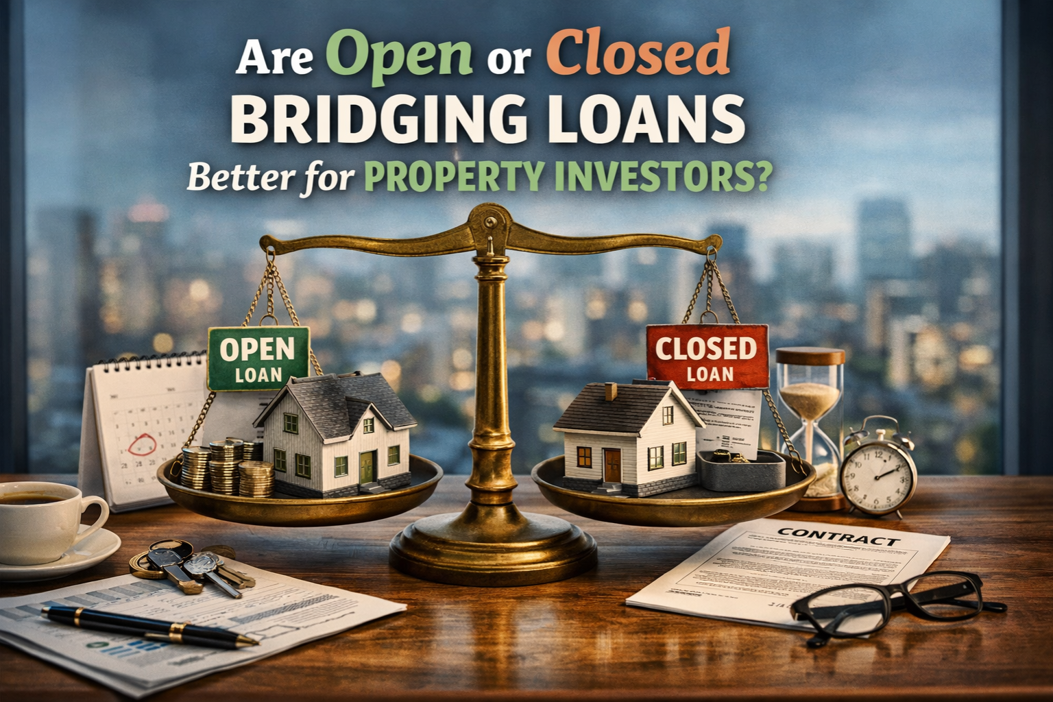 Open or Closed Bridging loans