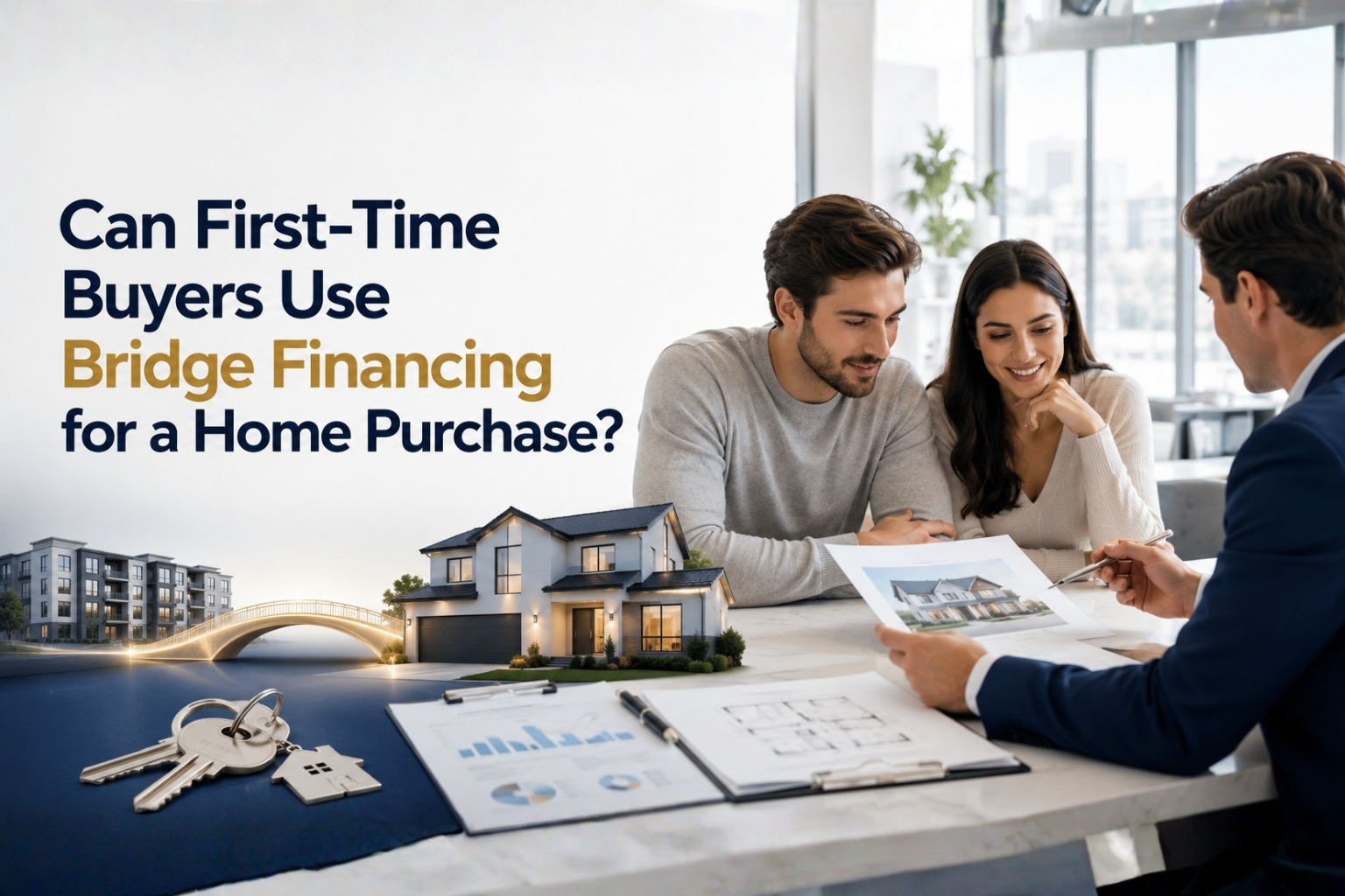 Can First time buyers use bridge financing