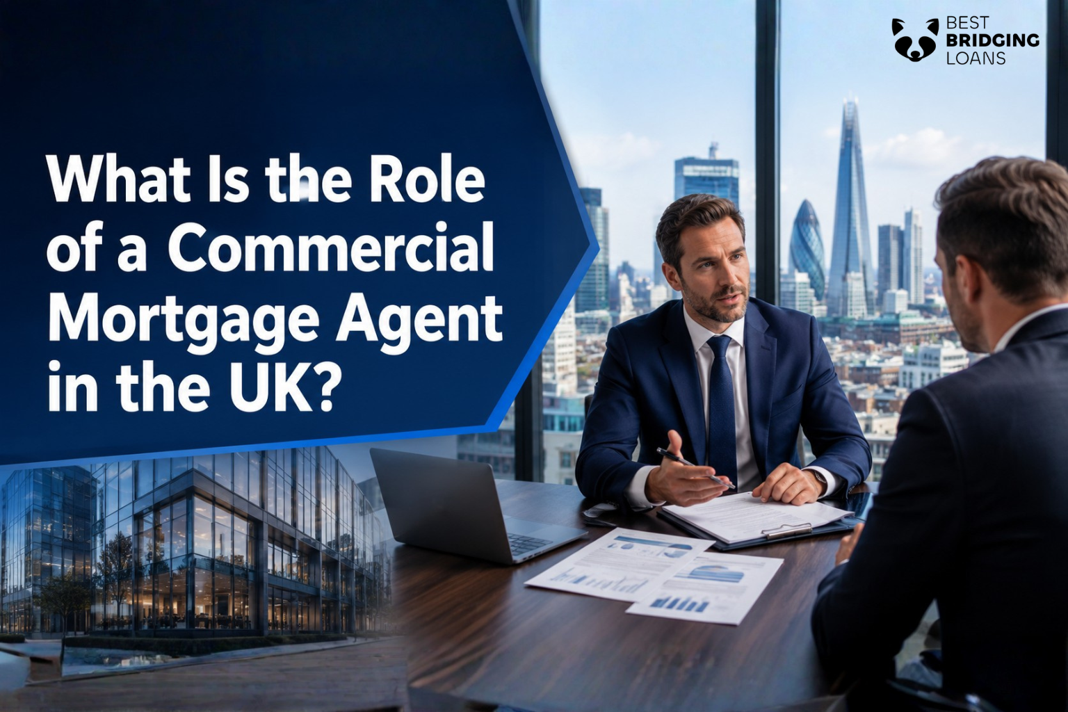 What is the role of a commericial mortgage agent